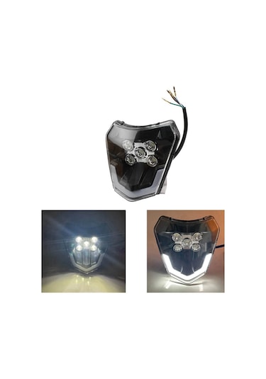 Kangfufeng Ktm Exc Xc Xcf Xcw Xcf Sx Sxf Sxs 125 İçin Motosiklet Led Far