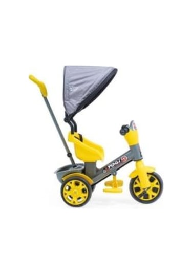 Baby2go 2285 Yogi Tenteli Bisiklet Üç Teker Bisiklet Ebeyn Ko Kırmızı