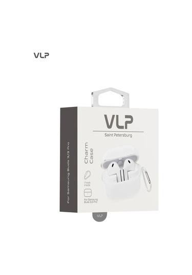 Vlp Samsung Uyumlu Galaxy Buds3 / 3pro İçin Charm Case Kılıfı, Şeffaf 325075281 Beyaz
