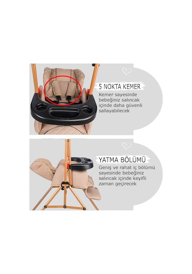 Baby Home 850 Cup Mama Sandalyesi Salıncak