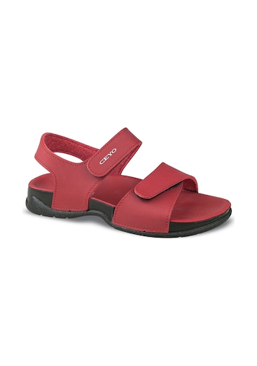 Ceyo Ceyonomi Bello-3 Unisex Çocuk Sandalet Kırmızı