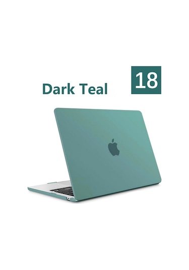 Gubisi Macbook Uyumlu Mat-koyu Teal-air M2 2023 A2941-çanta Air 13.6 Pro 14.2 M1 M2 Max Çip Mat Kapak Pro Air 13.3