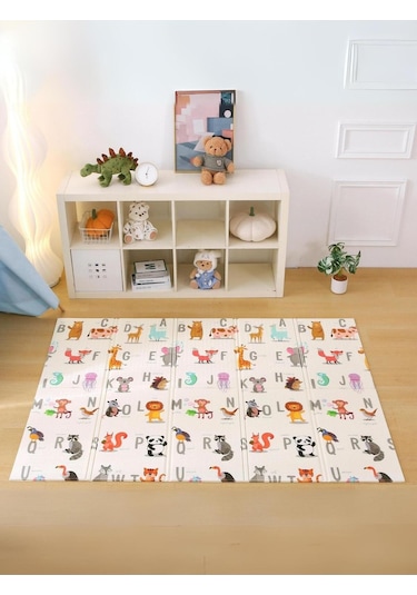 Animal Alphabet Katlanabilir Oyun Matı Oyun Halısı 150 x 180 x 1 CM