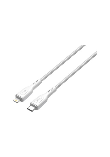 Knit 30W Hızlı Şarj Destekli Type-C To Lightning Şarj Ve Data Aktarım Kablosu 1 Metre Beyaz
