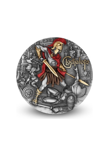 AgaKulche Gladyatör Gümüş Sikke Coin