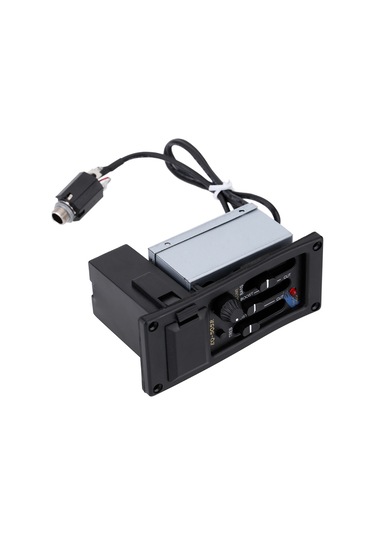 Suofeng Eq-505r Gitar Ton Ve Ses Ayarlayıcı, Geniş Frekans Aralığı, 9v Pil İle Çalışır Pil Dahil Değil