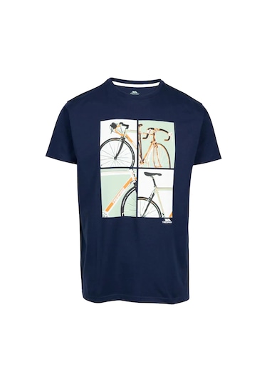 Trespass Chowder- Male Casual Prınted Tshırt 0021 Lacivert