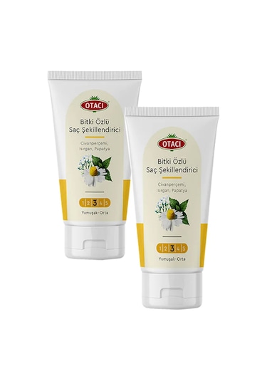 Otacı Bitkisel Orta - Yumuşak Saç Şekillendirici Jöle 2 x 150 ML