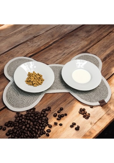 Mikopet Kedi Ve Köpek Mama Kabı Paspası