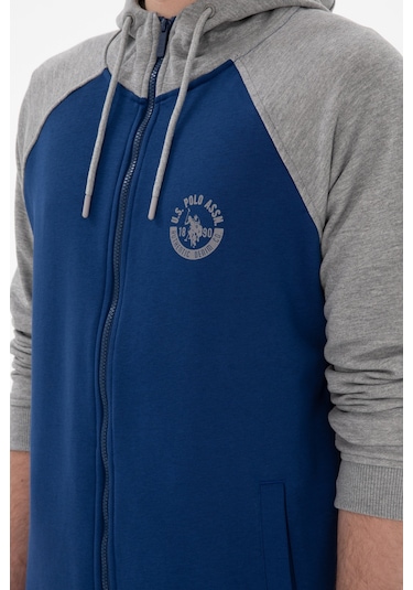 U.s. Polo Assn. Erkek İndigo Hırka Örme 50293396-vr028 İndigo