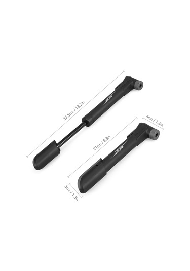 120psı Mini Bisiklet Pompası Yüksek Basınçlı Bisiklet Hava Pompası Presta Ve Schrader