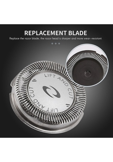 Pt726 Pt725 Pt720 Pt710 Pt715 Pt725 İçin Hq64 Tıraş Makinesi İçin 3 Adet Yedek Başlık