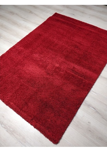 Tuğra Rixos Home Loft Kırmızı 80X140 Cm Yumuşak Shaggy Halı