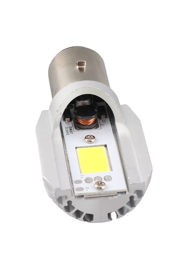 Springsun Motorcycle Ba20d Led Far-kısa Işık, Cob Teknoloji, Yüksek Parlaklık, Uçak Alüminyum Soğutucu, 50.000 Saat Ömür, Evrensel Motosiklet/skuter Uyumlu