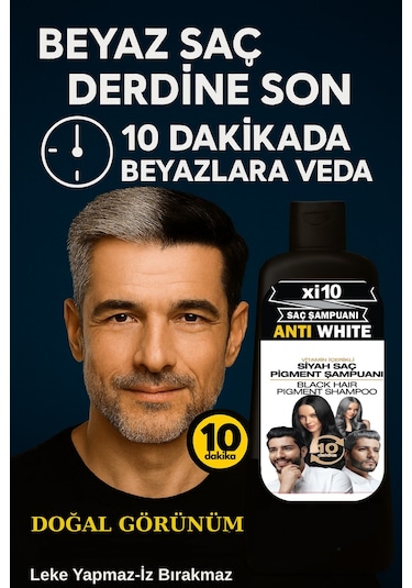 Xi10 Beyaz Kapatan Şampuan 300 ML