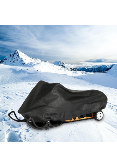 Suntek Kar Kızağı Kalkanı Yağmur Örtüsü Siyah-292x130x121cm Siyah