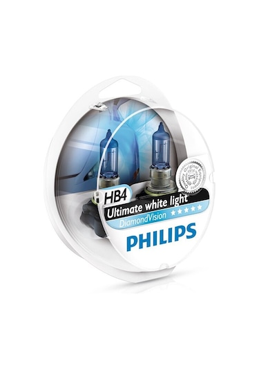 Philips Diamond Vision Beyaz H1-H3-H4-Hb3-Hb4-H7-H11 118465149