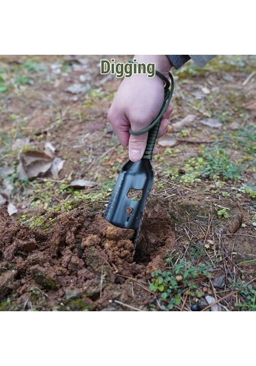 Pazly Ve Pratik Küreği Kampçılık Kamp İçin Hiking Geeroyoo El Çok Bahçe, Amaçlı Aleti - Vk