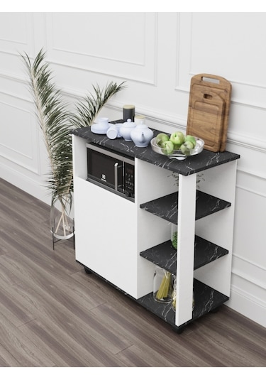 Bozlale Çok Amaçlı Dolap Mikrodalga Fırın Airfryer Kahve Dolabı