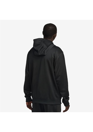 Nike Sportswear Hybrid Full-zip Hoodie Erkek Sweatshirt Siyah