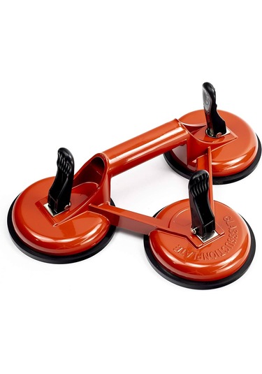 3 Lü Turuncu Vantuz Alüminyum