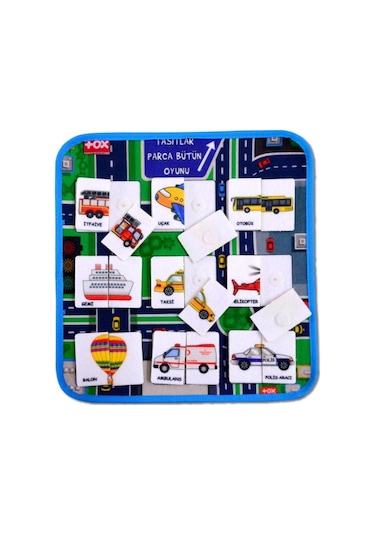 Tox Taşıtlar Parça-Bütün Eşleşmeler Keçe Cırtlı Aktivite Sayf