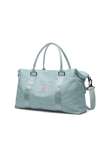 Tramvaylı Islak Cep Seyahat Duffel Çantası Olan Kadınlar İçin Çantaya Devam Et