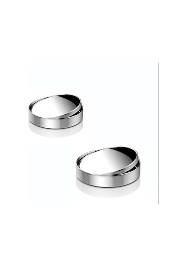 Ayna Kör Nokta Yuvarlak Oynar Krom 5cm 2'li Sy-028a