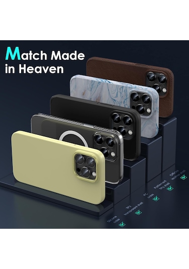 Apple Uyumlu iPhone 14 Pro Max Raze Metal Kamera Lens Koruyucu Siyah
