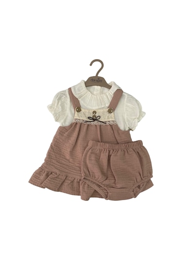 Babydoll 2li Takım Maryjoe -11182 Gül Kurusu