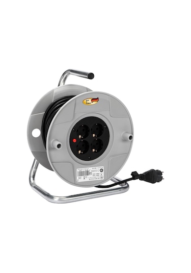 Brennenstuhl Garant Serisi Ip20 Lisanslı 16 A Sigorta Şalterli 25m Makaralı Kablo H05vv-f 3g1,5 25 M