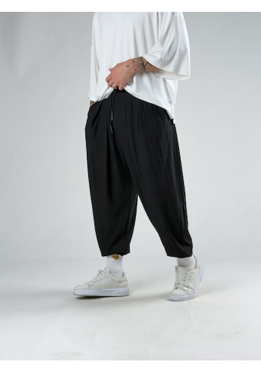 Cocopelli Bürümcük Siyah Erkek Jogger Pantolon Coc3177