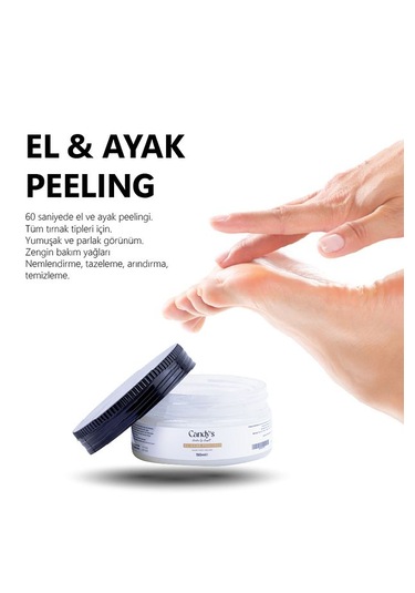 Candy's El Ayak Manikür & Pedikür Peeling 150 ML