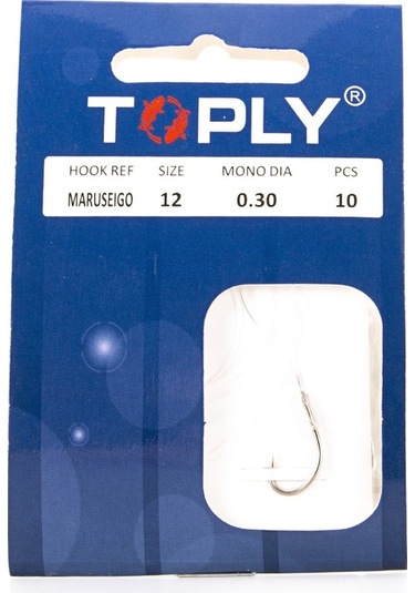 Ebitda 10 Adet Yüksek Karbon Çelik Olta Kancası - 20 Cm Misina - Balıkçılık İçin Uygun