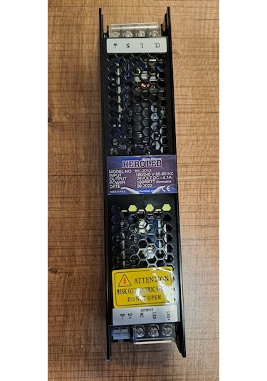 24v 100w Triyak - 1-10v Dimli Sabit Voltaj Led Sürücü