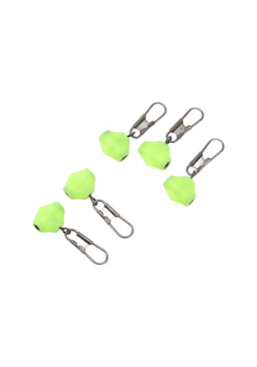 Kangvka Deniz Balıkçılığı Akıcı Bağlantı Aleti - 360 Döner Paslanmaz Çelik Somun Tipi Akıllı Takım Eşyası Yeşil Küçük T