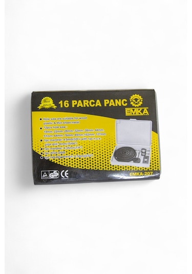 Emka 16 Parça Ahşap Panç Seti