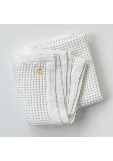 Andywawa Bebek Battaniye 100x120 Cm Ac25887 Beyaz