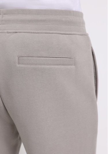 Colins Slim Fit Orta Bel Düz Erkek Gri Eşofman Altı Cl1077099 Q1.v2 Lgr Açık Gri