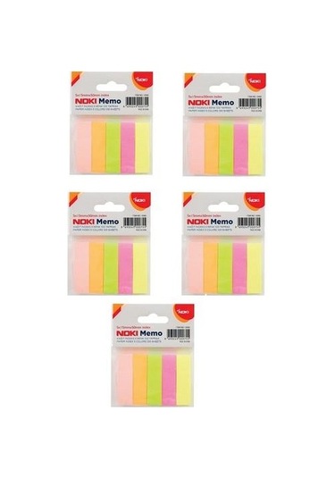 Noki İndeks 5 Renk 100Yp 12'Li Paket