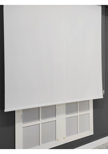 Mat Beyaz Stor-beyaz