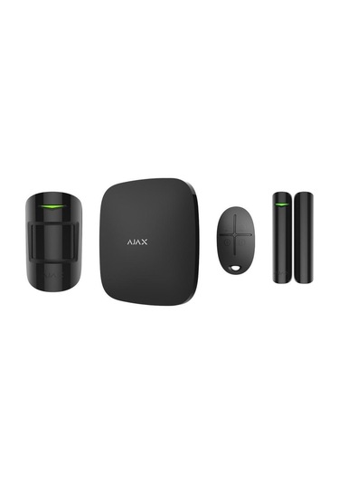 Ajax Starter Hubkit Kablosuz Alarm Ki̇ti̇ Si̇yah