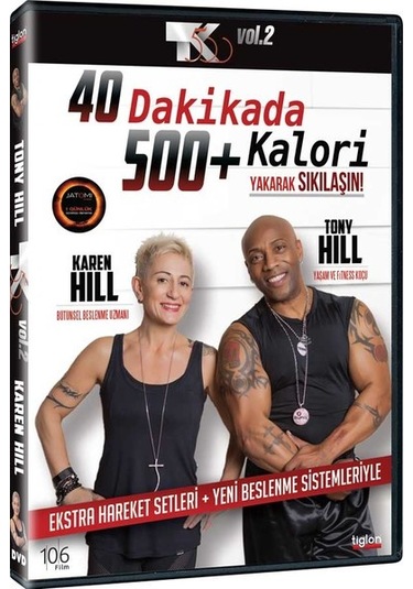 Dvd-Tk 500 Vol 2 - 40 Dakikada 500+ Kalori Yakarak Sıkılaşın