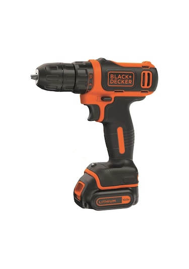 Black+Decker BDCDD12BAFC-QW 10.8V 1.5 Ah Li-ion Çift Akülü Matkap Vidalama