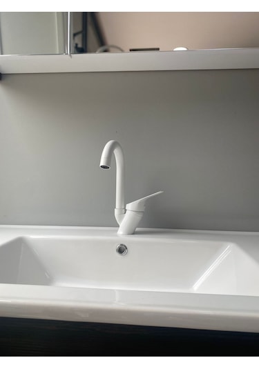 Armour Armatür Banyo Batarya Seti Beyaz