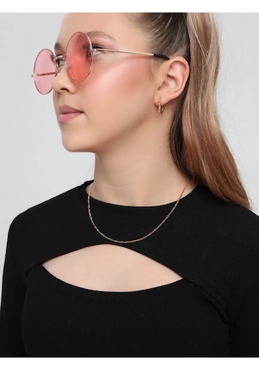 Voznesenskij Uvelirnyj Zavod Gümüş Figaro Boyun Zinciri 925 Ayar Altın Kaplama 250235430 Altın