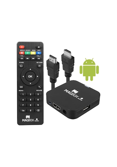 Ayt Magbox Electrobox 2 Gb Ram H313 İşlemci 16 Gb Hdd 4k Ultra Hd Android Box Android 10 İ P Tv Destekli