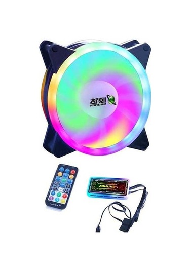 Fastbuy Renk Değiş. Rgb Fan Seti: Performanslı Soğutma & Işık Senk. - Beyaz Beyaz Beyaz