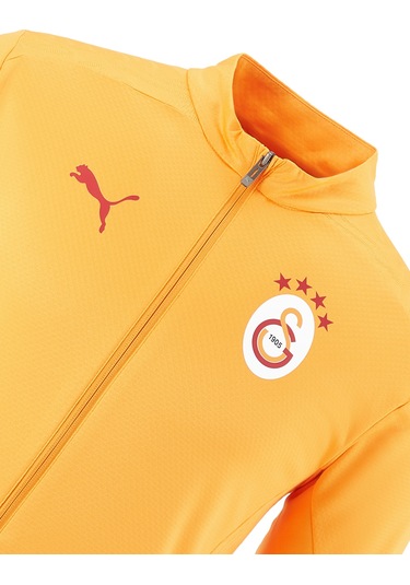 Galatasaray Puma A Takım Antrenman Ceket 77968711 Sarı - Kırmızı