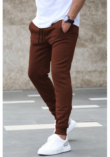 Madmext Acı Kahve Basic Eşofman 4210-acı Kahverengi Acı Kahverengi